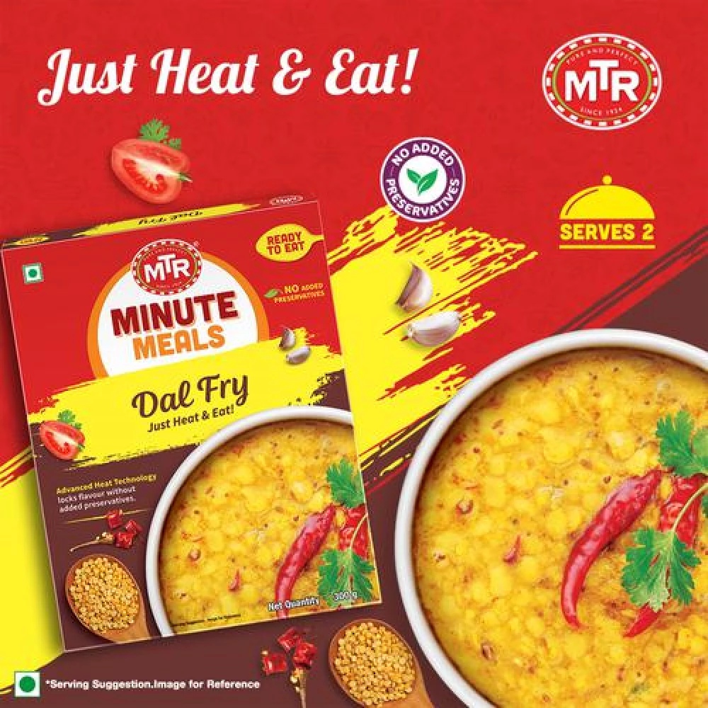 MTR Ready To Eat - Dal Fry, 300 g Pouch-7.webp